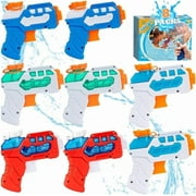 8 Pack Water Pistol for Kids, Small Mini Water Guns Water Squirt Gun, Outdoor Water Fighting Play Toy Summer Swimming Pool Beach for Boys Girls Toys